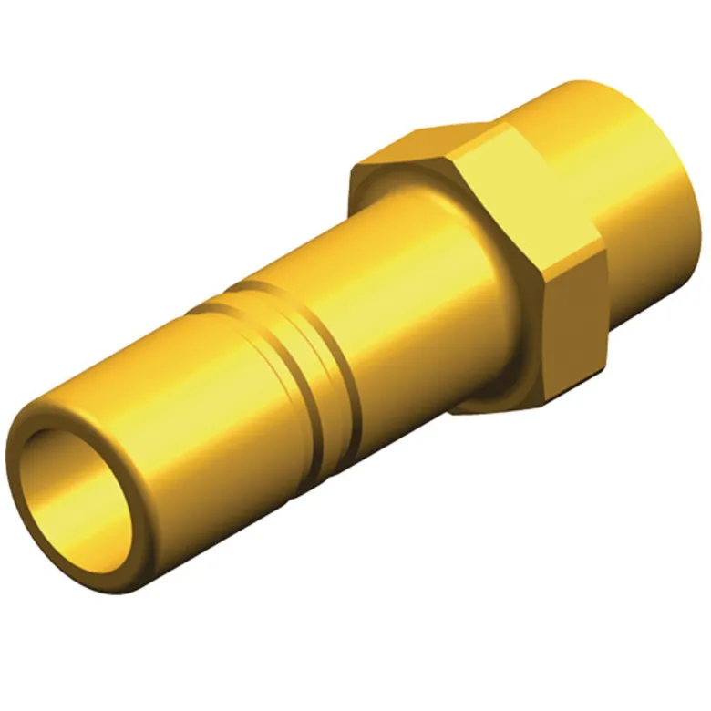 Adapter hane 3/8''-15mm mässing