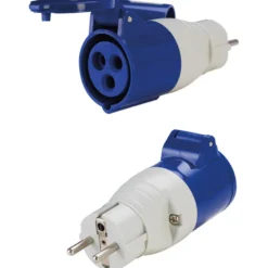 Adapter schuko hane till cee hona