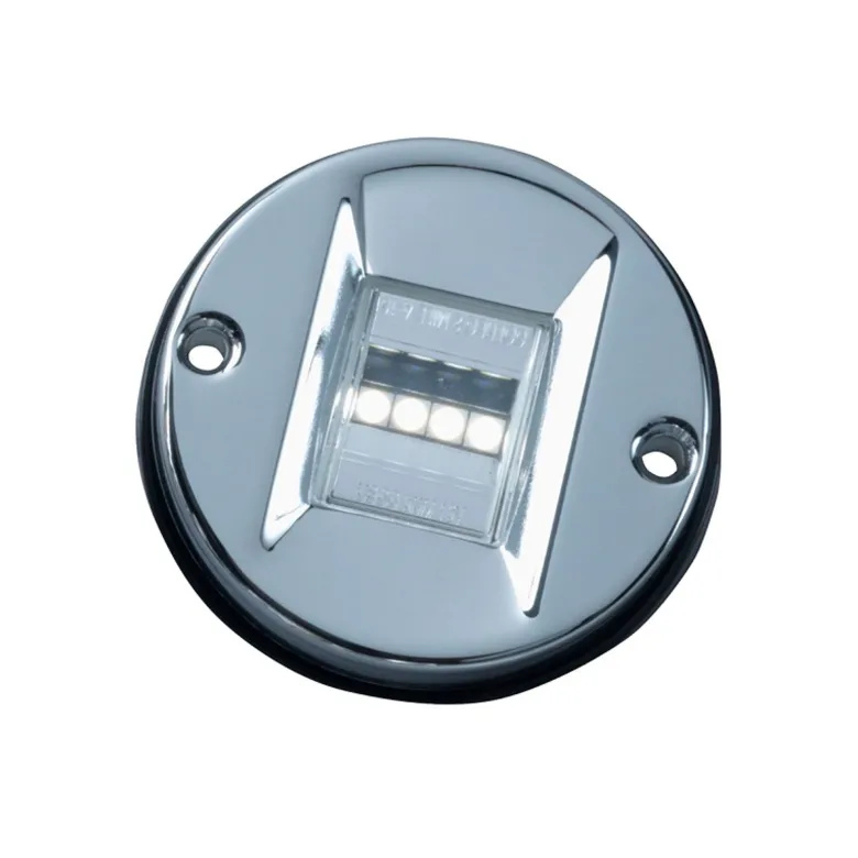 Akterlanterna LED 12V, Krom