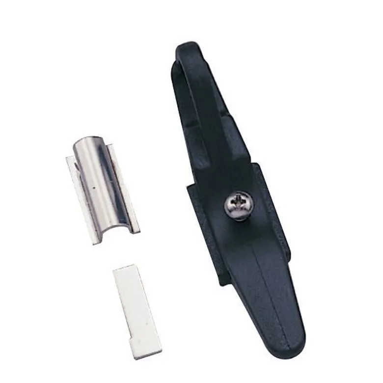 Alladinknap, Svart Nylon 2,3x4x10 cm