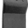 Antivibrationsregel i gummi 96x29 mm svart