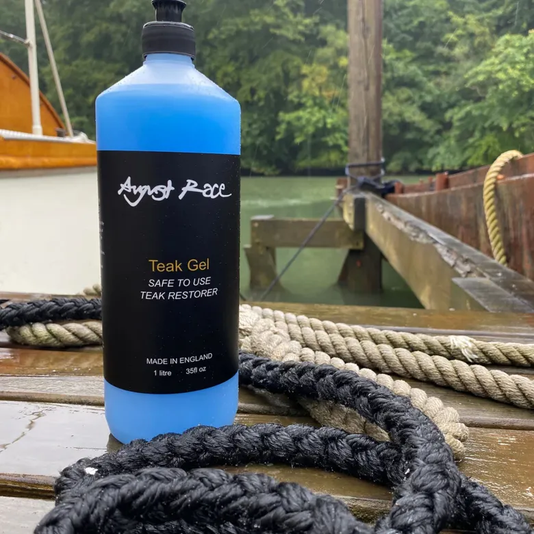 August Race Teak Gel för Teakdäck 1L
