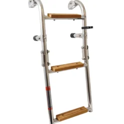 Badstege 3 Steg med Teak