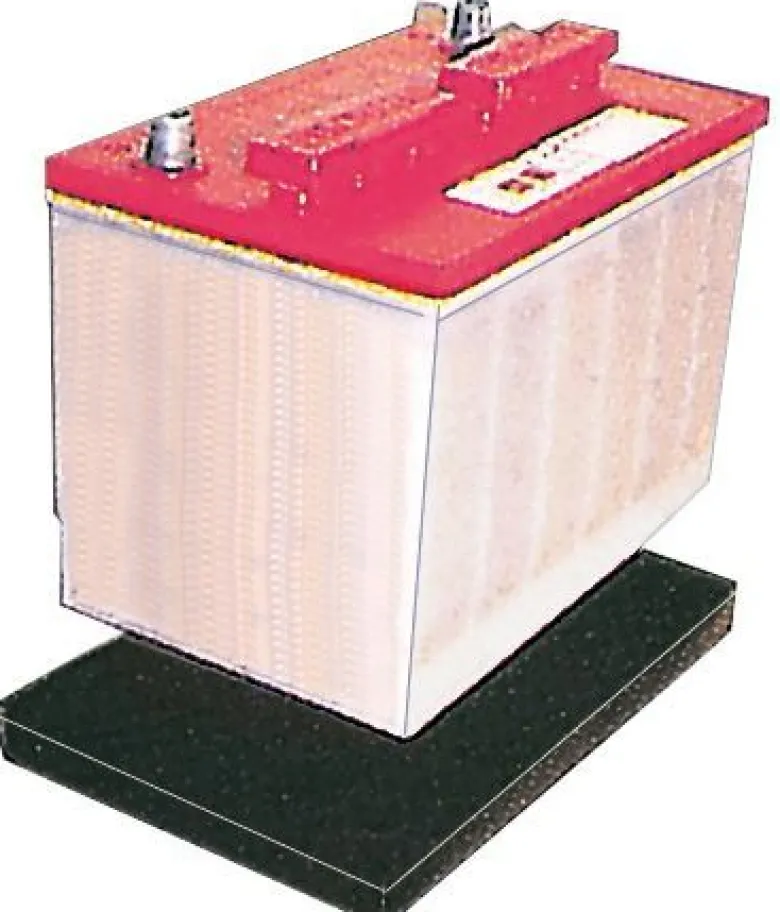 Batteribricka svart gummi 355 x 177 mm