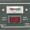2-batteripanel med analog testare