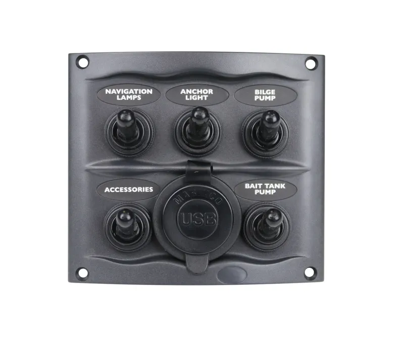 BEP Strömbrytarepanel (5) USB
