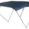 4-bågars bimini hög AISI316 240/250 cm marinblå