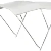 3-bågars hopfällbar bimini Ø 22 mm 200/210 cm marinblå