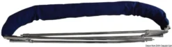 3-bågs bimini hög AISI316 Ø 25 mm 215/225 cm blå