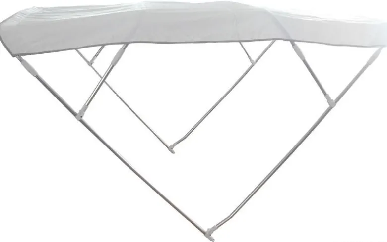 Bimini Depth 4-bågars soltak 175/185 cm vit