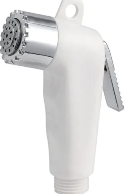 Boris dusch, vit finish, PVC-slang 2.5 mm, BULK-förpackning 10 st.