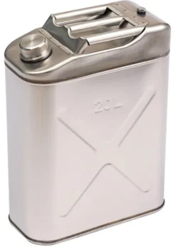 Bränsledunk, spegelpolerad SS, 20 l