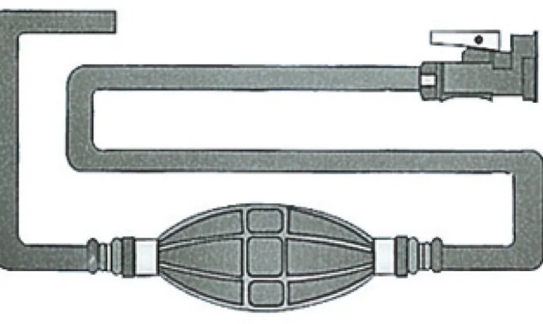 Bränsleslang med YAMAHA/MERCURY/MARINER-koppling