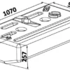 Bränsletank PE 120 l