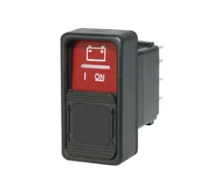 Brytare batteri SPDT on-on