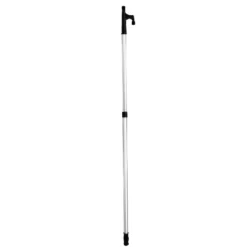 1852 Båtshake teleskop 120-220cm, gängad topp med propp