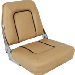 Båtstol Fällbar 2-färg Beige/Brun