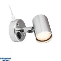 Båtsystem Läslampa Tube D1 med USB uttag