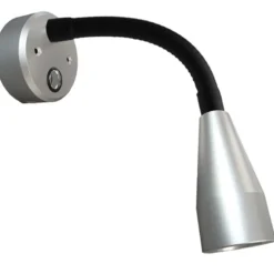 Casolux Mary Flex vägglampa flex mini alu. grå 10-30v