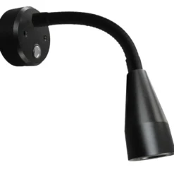 Casolux Mary Flex vägglampa flex mini alu. svart 10-30v