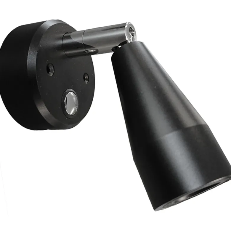 Casolux Mary Wall vägglampa alu. svart 10-30v