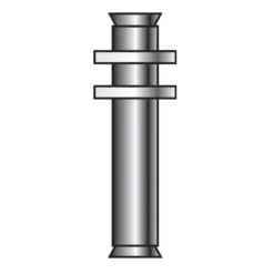 Centrumaxel för ankarhållare till 1300 och 1325
