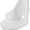 Compact stolsram i vit polyeten utan dynor