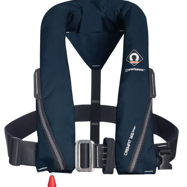 Crewsaver Crewfit 165N Sport Navy med soft loop D-ring