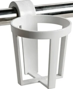 3-delars set snap-in glashållare i plast Ø 25-30 mm