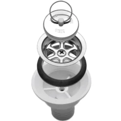 Dometic Vattenlås m/rakt Avlopp Ø 20 mm
