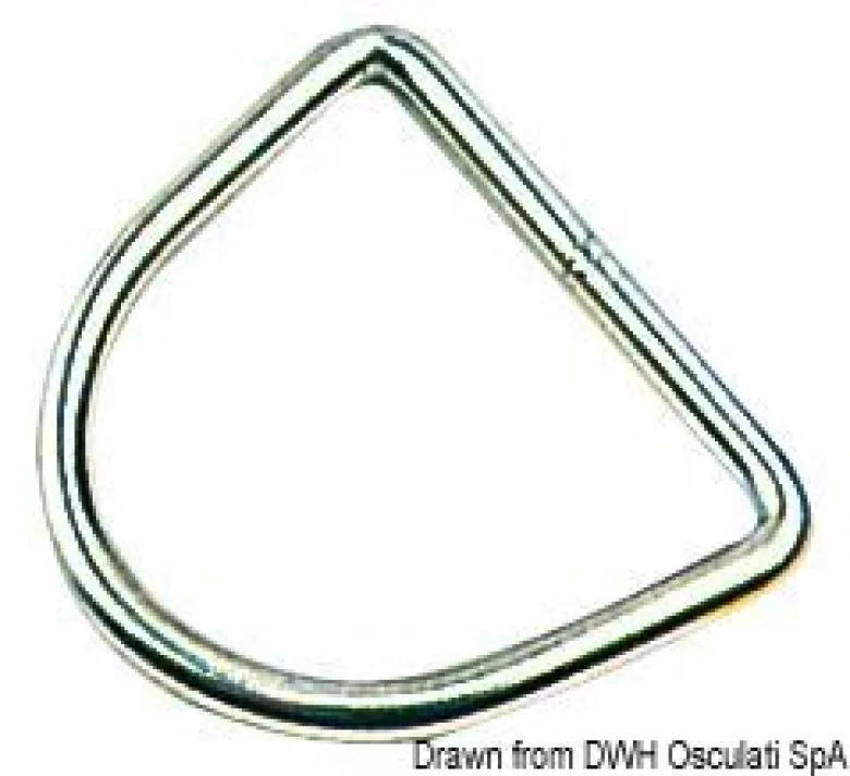 D-ring 6x50 mm