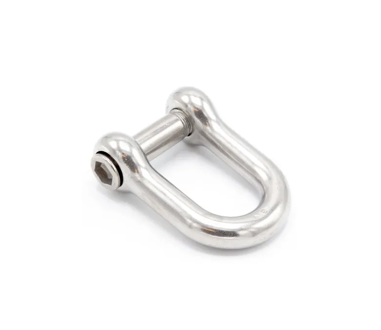 D shackle flush pin 14mm SS
