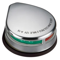 Dubbel LED-lanterna grön/röd 12V för Styrbord/Babord