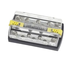 Dubbelplint 2x6,3 5x4,2mm 150A