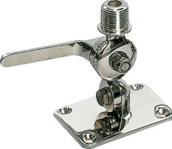 Dubbelt vridbar antennfot AISI 316