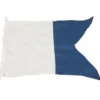 Dykflagga Alfa (A) Dykare i Vattnet 30x45 cm