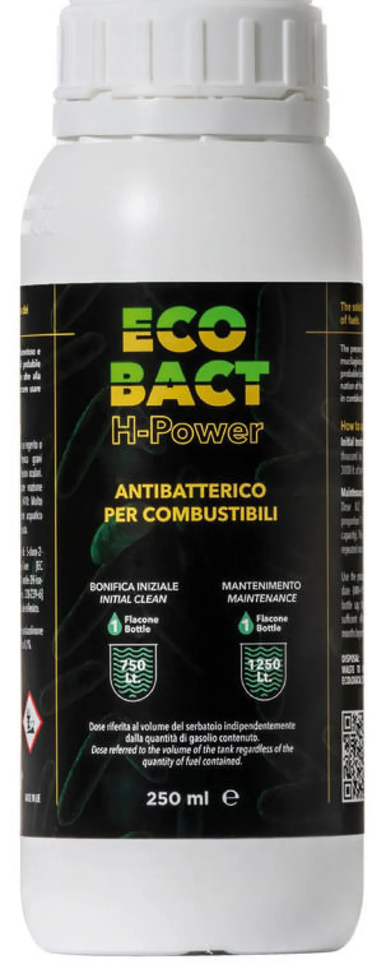 ECO-BACT H-Power bränslebiocid 250 ml