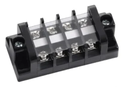 Elektrisk kopplingsplint, 4 anslutningar, 20 A