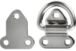 Elektropolerad fällbar halvring 8 mm