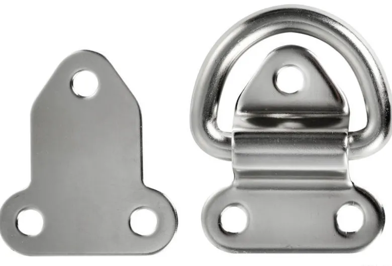 Elektropolerad fällbar halvring 8 mm