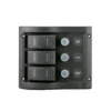 Elpanel 3 Brytare IP65 130x100 mm 1x5A - 2x10A