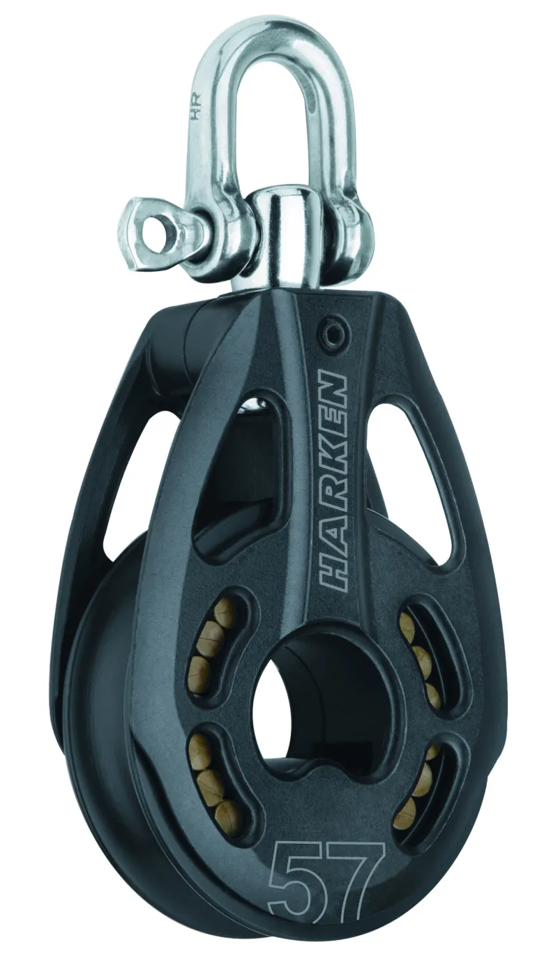 Enkelblock 57 mm hög last bl magic