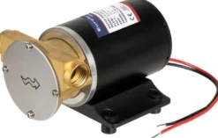 Europump självsugande pump med pumphuvud i mässing 12 V