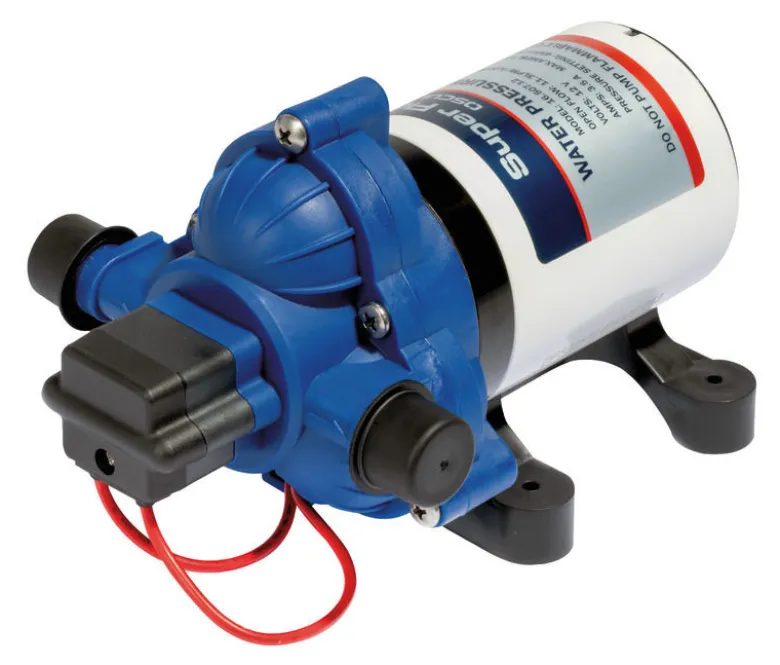 Europump vattenpump med 3 ventiler 12V 8.5A