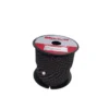 Excel Pro Minirulle Polyestertamp Ø2 mm/30 m Svart