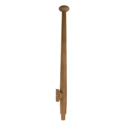 Flaggstång teak 460x18 mm