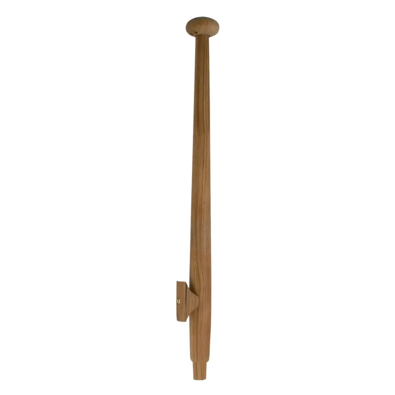 Flaggstång teak 460x18 mm