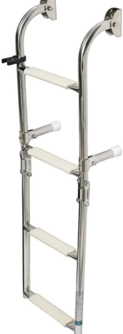 Fällbar stege AISI316 standard 4 steg