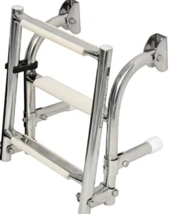Fällbar stege AISI316 standard 5 steg