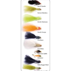 Flugkollektion Goldhead Lures 10p #10